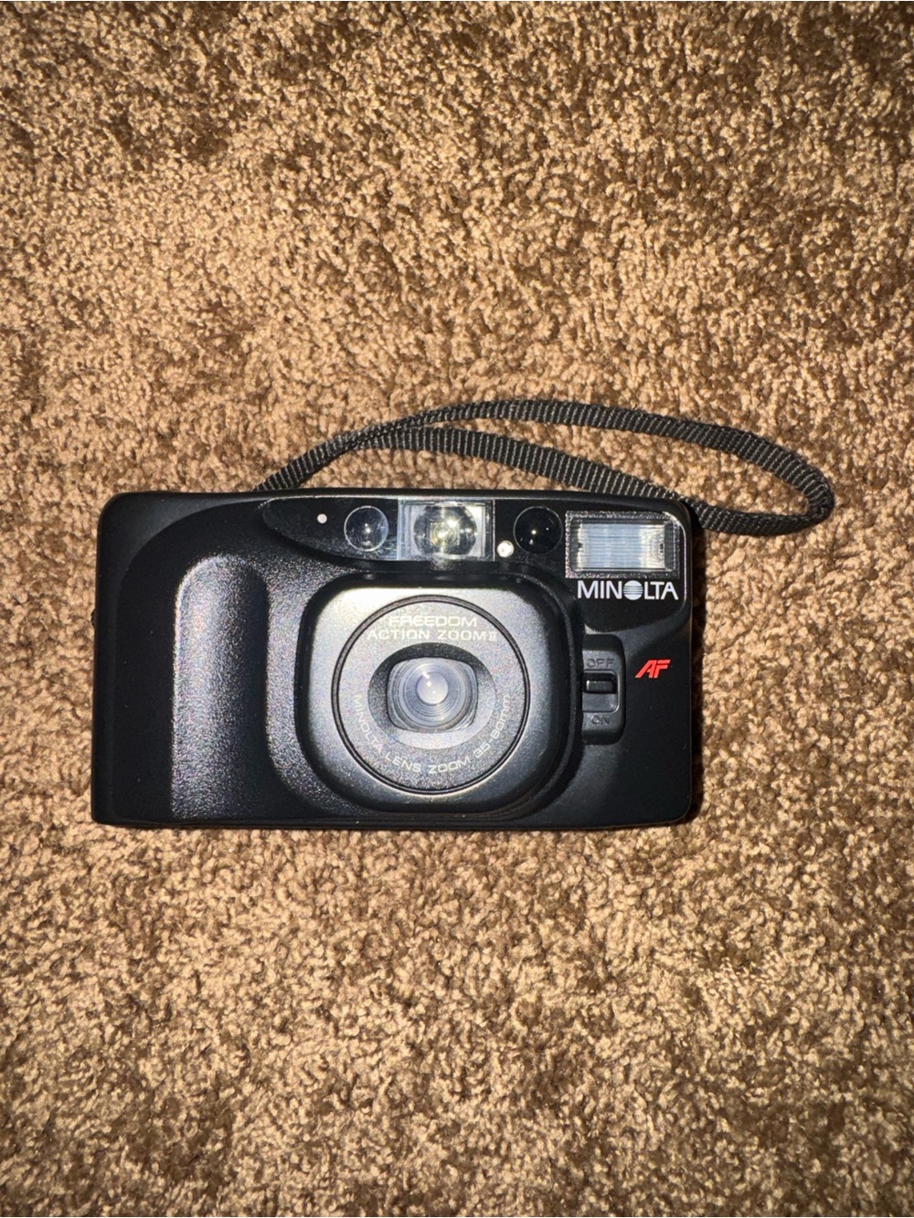Minolta Freedom Action Zoom II Film Camera
